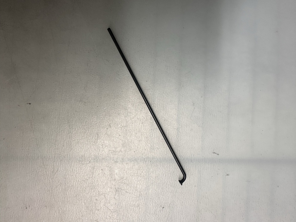 Spaak 127mm J-Bend Zwart