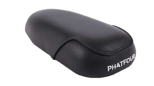 [A0011] Skai leather saddle black